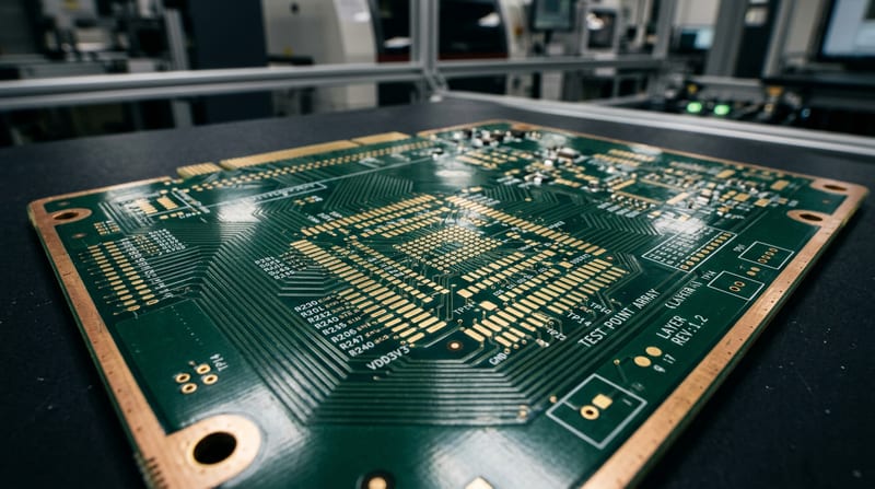 Многослойная печатная плата с ENIG-покрытием — производство PCB под серию с переходом к монтажу